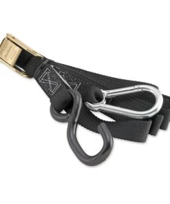 BikeMaster Integrated Soft Hook Tie Downs With Carabiner