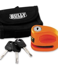 Bully 5.5mm Orange Lock Disc With Pouch
