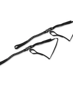 ROK Straps USA ROK Straps Light Duty Adjustable 12" To 28" Black Reflective Strap 2-Pk