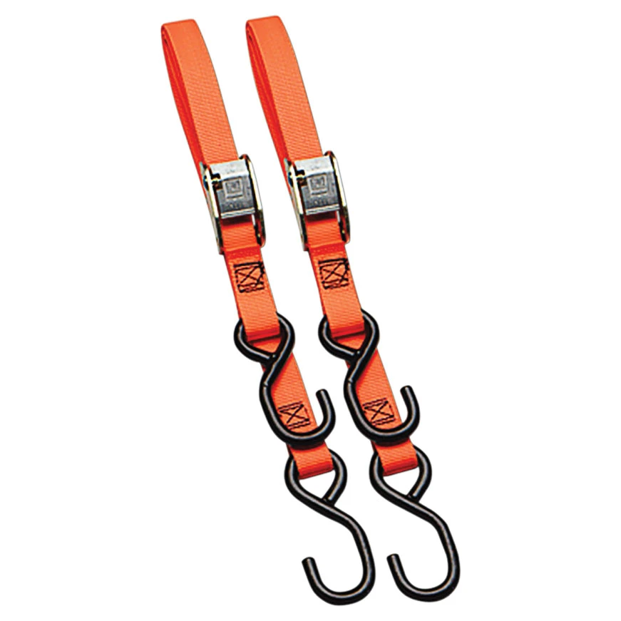 ANCRA Classic Tie-Downs Neon Orange 3 ANCRA Classic Tie-Downs Neon Orange