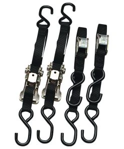 ANCRA Quad Pack Tie-Downs Black