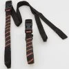 ROK Straps USA ROK Straps Adjustable 12-42" Black/Orange Motorcycle Cargo Straps -ABUS shop 445 259 A V1
