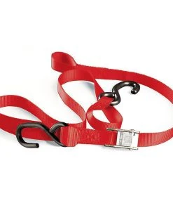 Trackside Red Buckle Tie Down