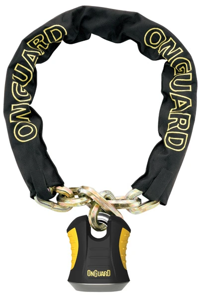 On Guard OnGuard Beast Chain Lock With Keyed Padlock 3 On Guard OnGuard Beast Chain Lock With Keyed Padlock