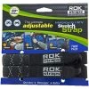 ROK Straps USA ROK Straps Adjustable 18-60" Black Reflective Motorcycle Cargo Straps -ABUS shop 722 201 A V1