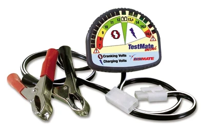 K&L Supply Co. TestMate Mini Battery And Charging System Tester/Analyzer 3 K&L Supply Co. TestMate Mini Battery And Charging System Tester/Analyzer