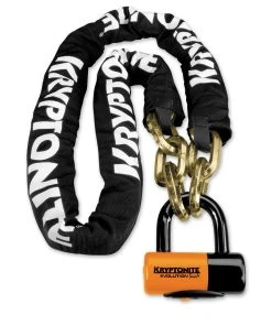 Kryptonite New York Chain With EV Series 4 Disc Lock