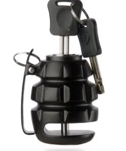 Deemeed Flat Black Grenade Disc Lock