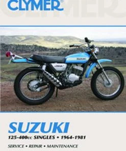 Clymer Suzuki Singles Motorcycle Repair Manual