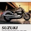 Clymer Suzuki Twins Motorcycle Repair Manual -ABUS shop ZZ16763 A V1