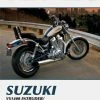 Clymer Suzuki Twins Motorcycle Repair Manual -ABUS shop ZZ16769 A V1